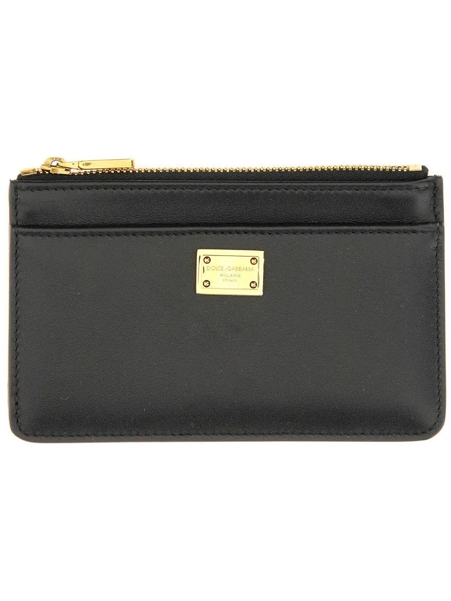 Dolce & Gabbana CALFSKIN PLONGÉ CARD HOLDER sold by Siebentaschen