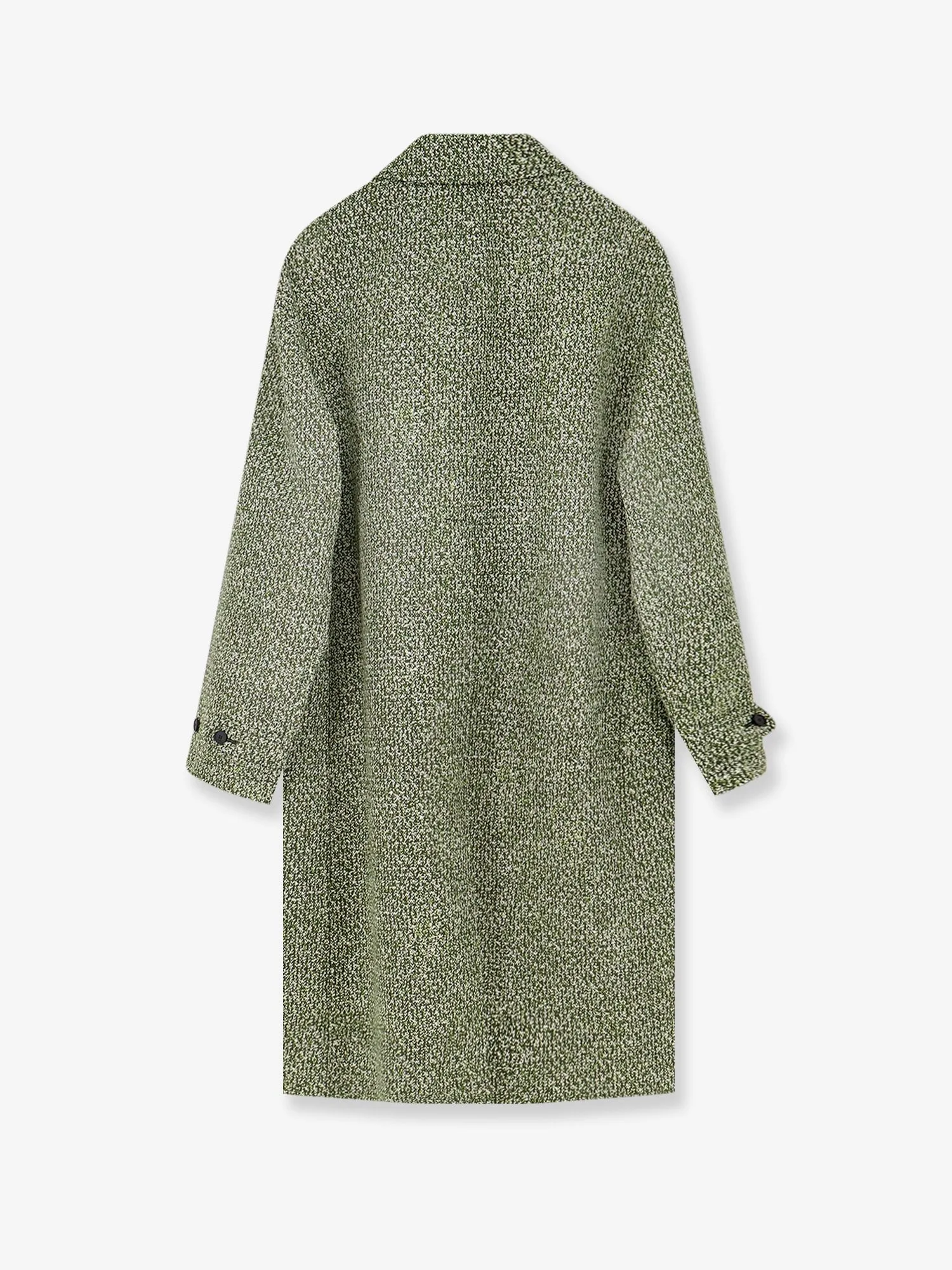 Gucci Double-breasted poplin coat with bouclé print sold by Siebentaschen product image thumbnail 2