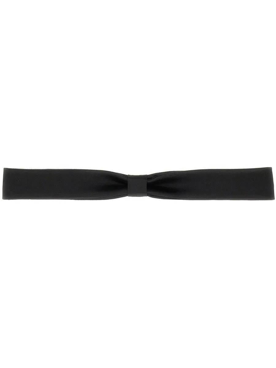 NINA RICCI SATIN MAXI BOW TIE sold by Siebentaschen