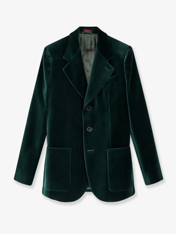 Gucci Velvet blazer sold by Siebentaschen