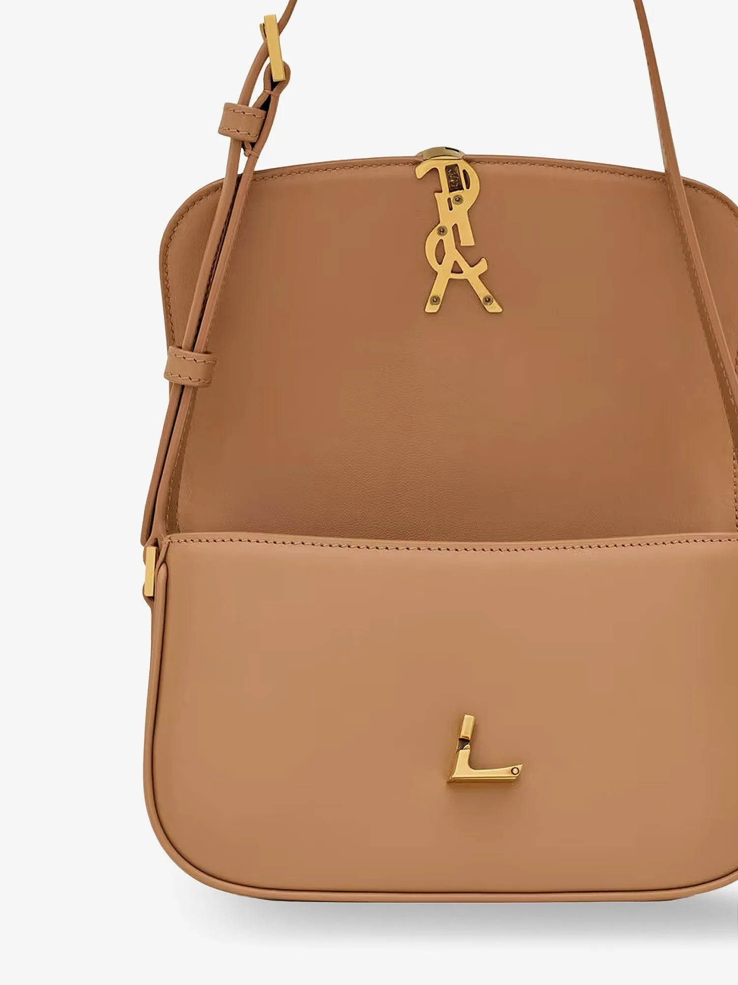 Saint Laurent Solferino leather shoulder bag sold by Siebentaschen product image thumbnail 4