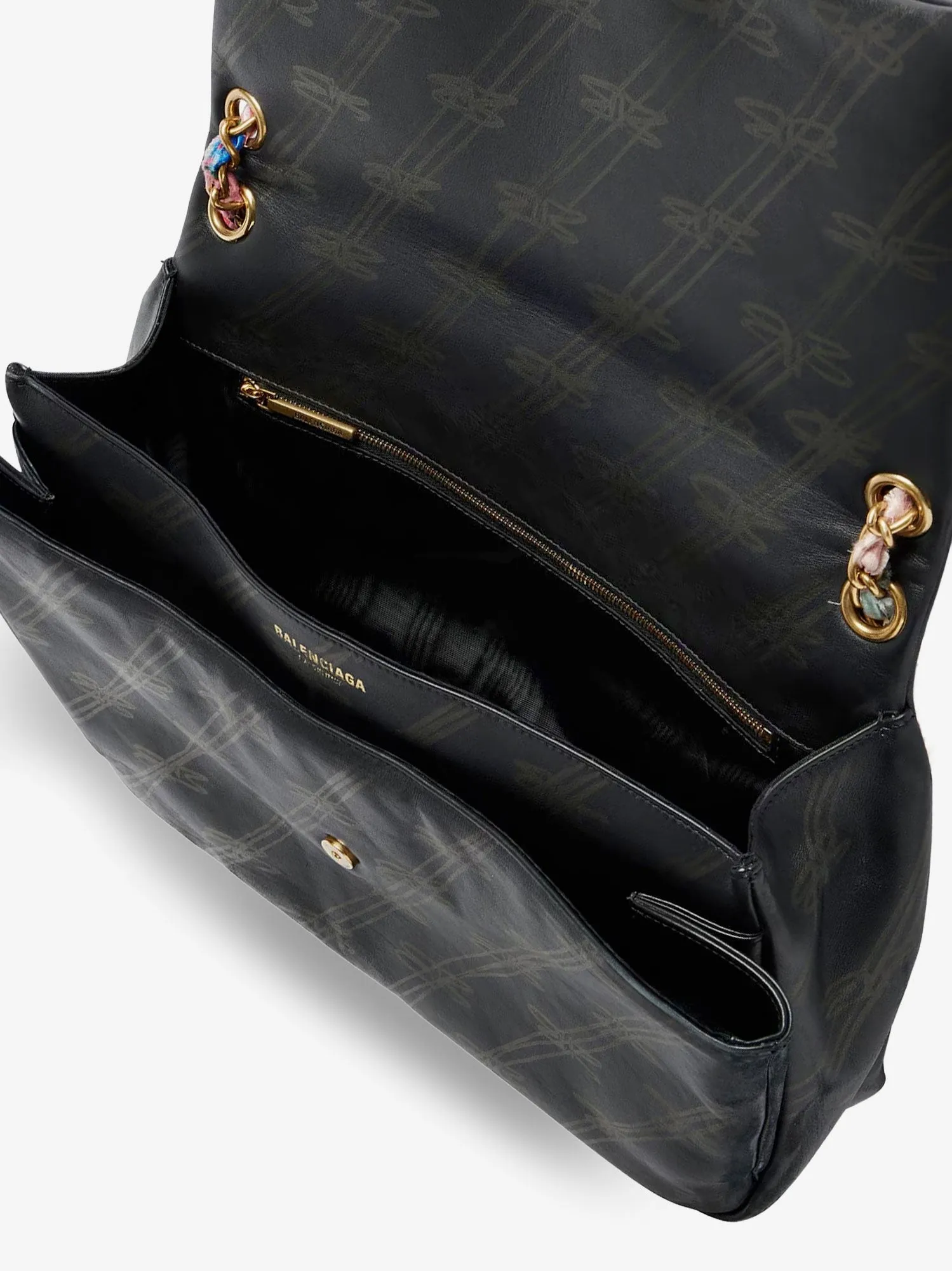 Balenciaga Darling leather shoulder bag with BB logo on the front sold by Siebentaschen product image thumbnail 4