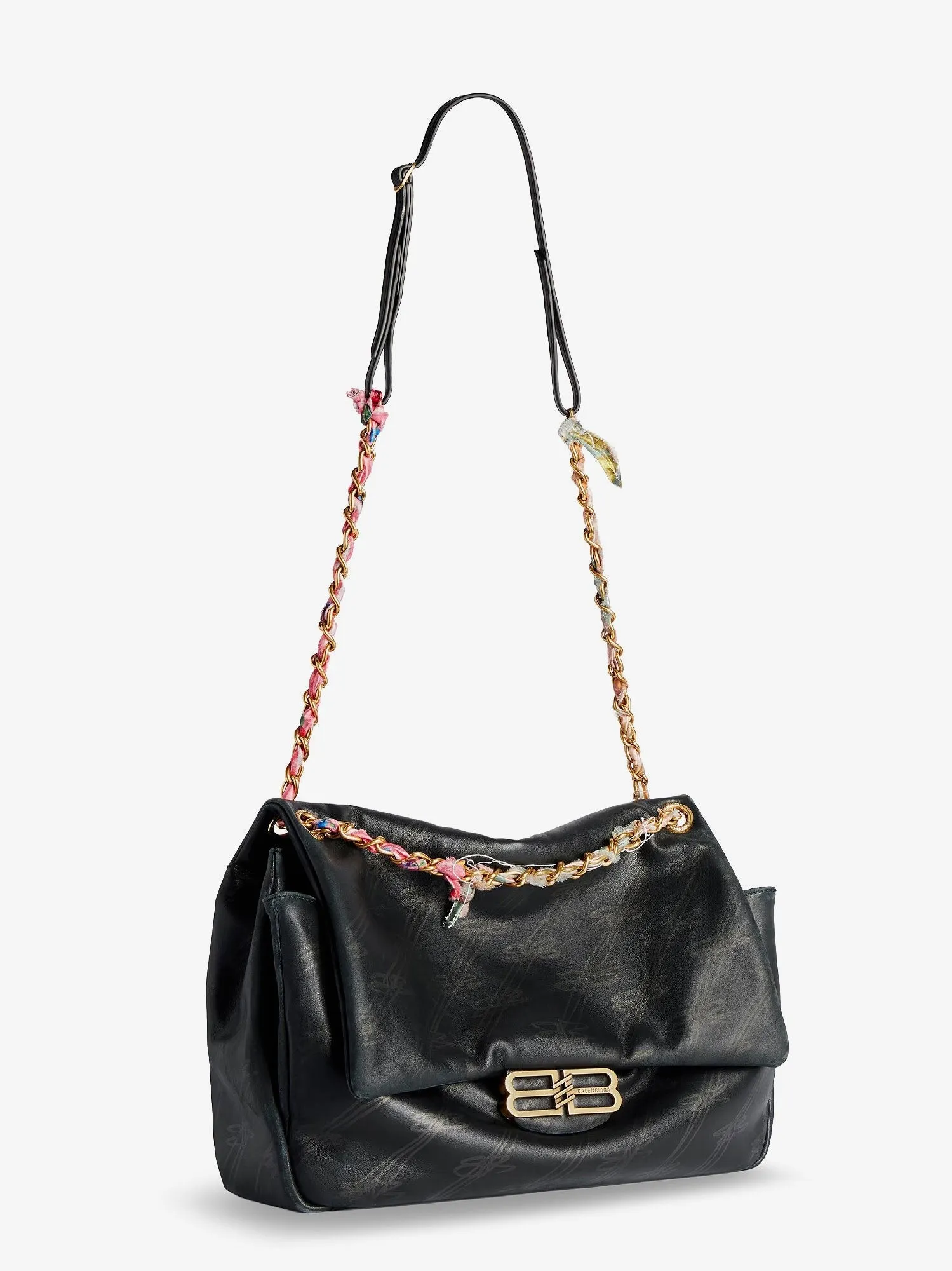 Balenciaga Darling leather shoulder bag with BB logo on the front sold by Siebentaschen product image thumbnail 2
