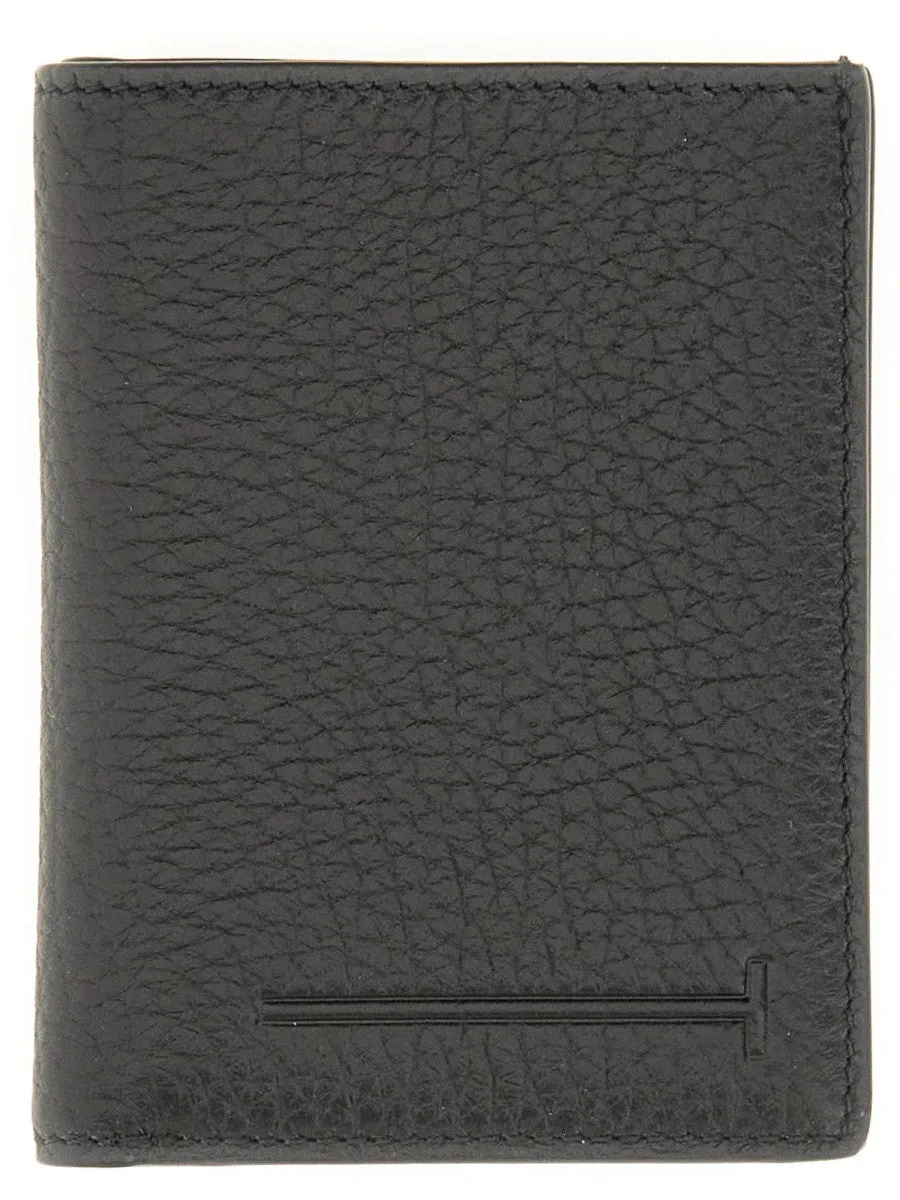 TOM FORD LEATHER "T" WALLET sold by Siebentaschen