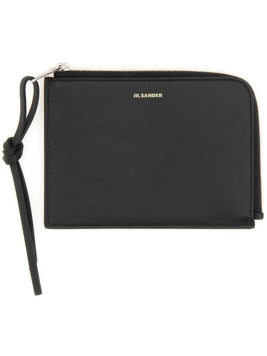 JIL SANDER WALLET WITH LOGO sold by Siebentaschen