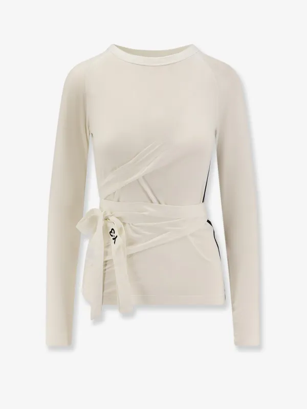 ADIDAS Y-3 Y-3 stretch lyocell t-shirt sold by Siebentaschen