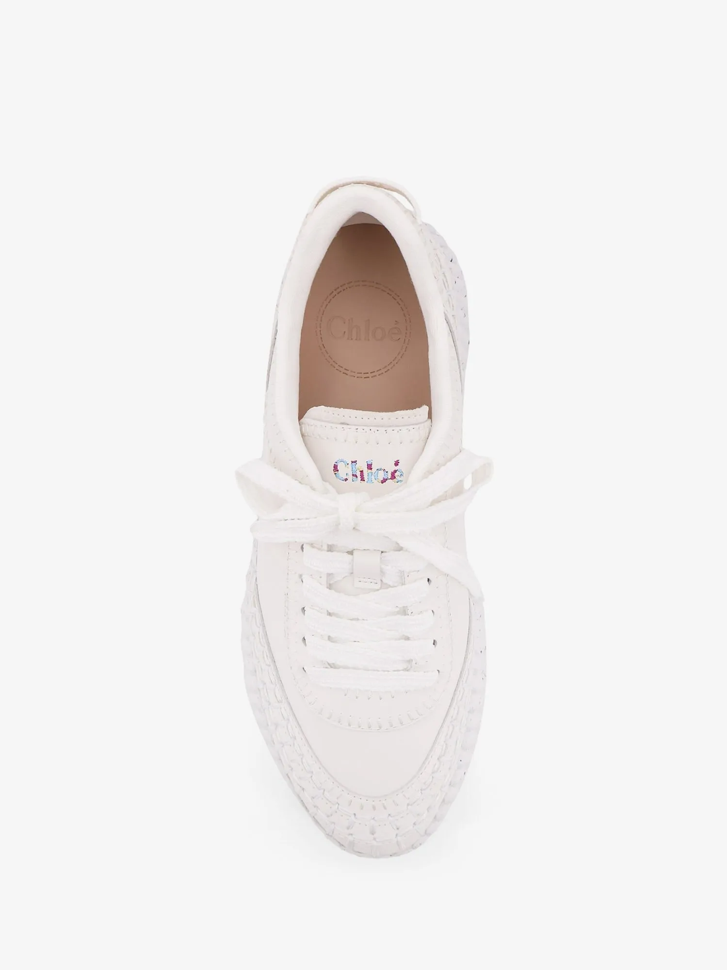 CHLOE' Nama low-top leather sneakers sold by Siebentaschen product image thumbnail 5