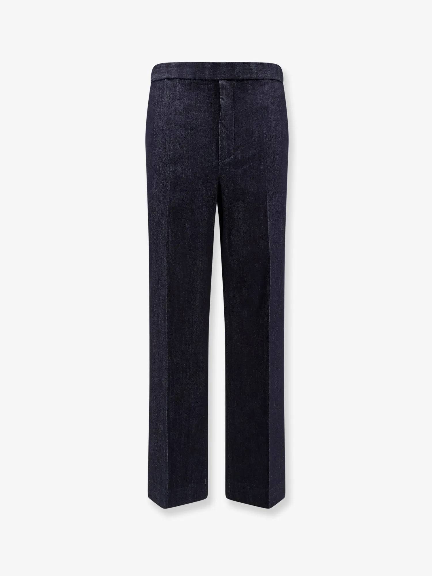 Hevo Torresgarrata blue denim trousers sold by Siebentaschen
