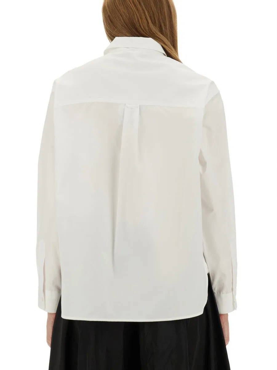 ASPESI COTTON POPLIN BOXY SHIRT sold by Siebentaschen product image thumbnail 3