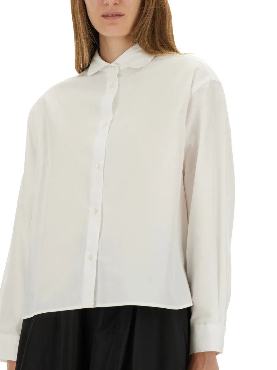 ASPESI COTTON POPLIN BOXY SHIRT sold by Siebentaschen product image thumbnail 4