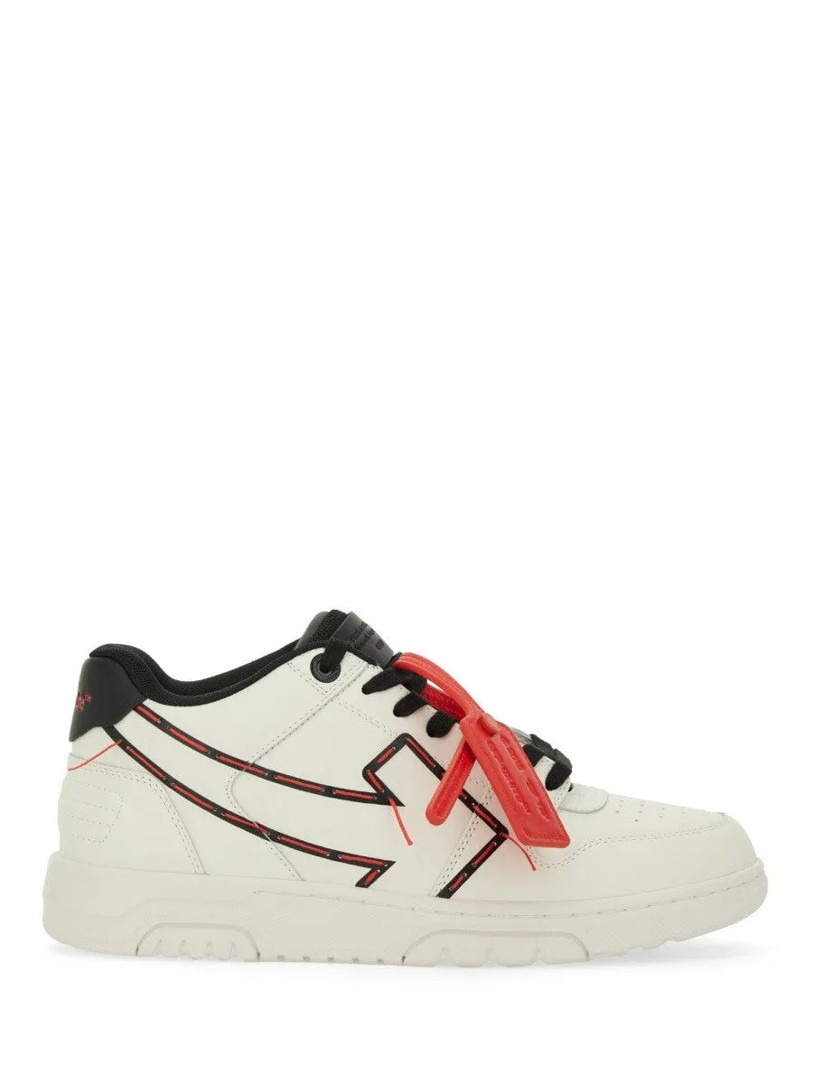 Off-white LEATHER SNEAKER sold by Siebentaschen