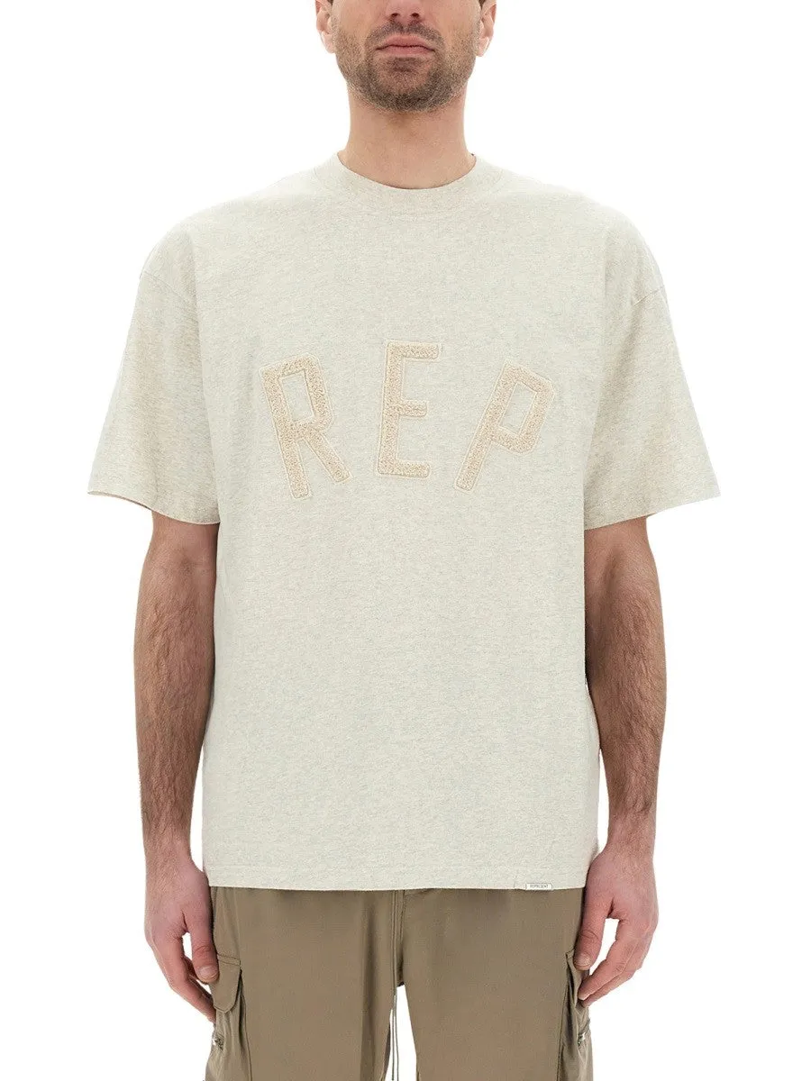 Represent T-SHIRT WITH "REP" APPLICATION sold by Siebentaschen