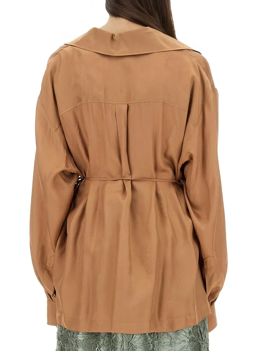 Dries Van Noten ASYMMETRICAL SHIRT sold by Siebentaschen product image thumbnail 3