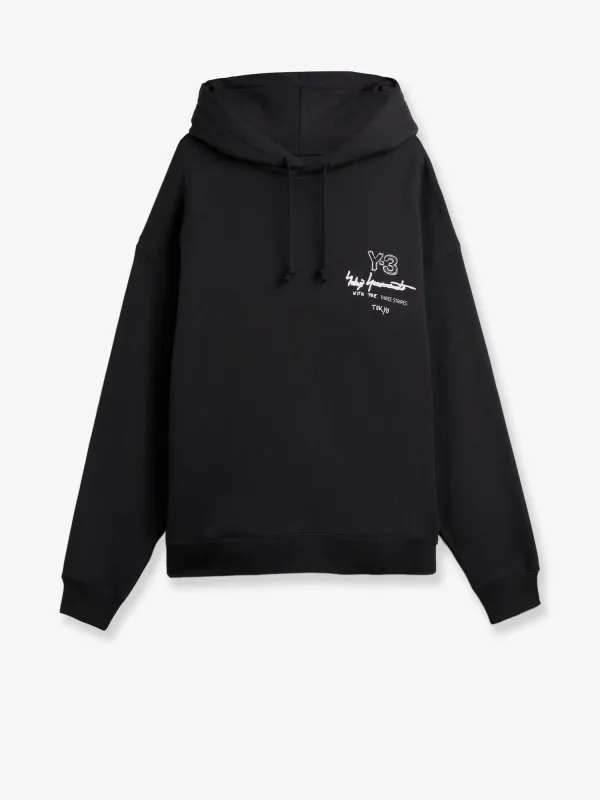 ADIDAS Y-3 M Merch Hoodie cotton sweatshirt sold by Siebentaschen