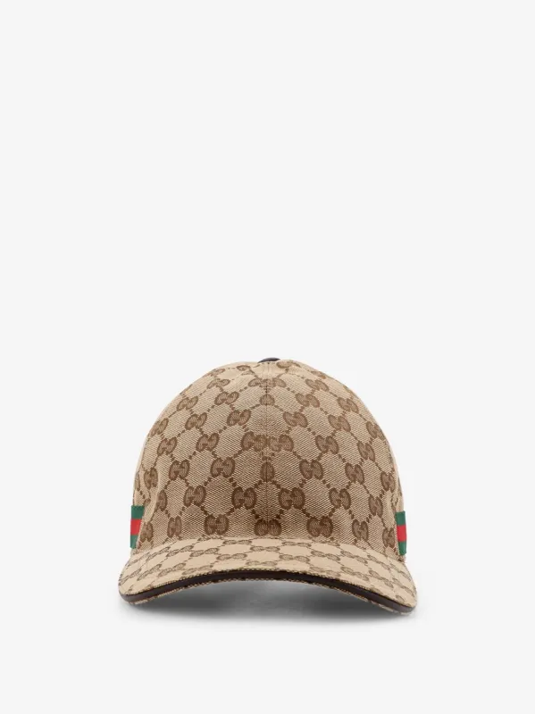 Gucci GG Fabric Baseball Hat sold by Siebentaschen