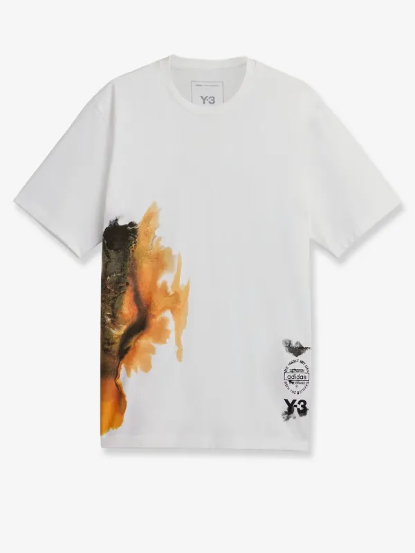 ADIDAS Y-3 Cotton Gfx SS Tee t-shirt sold by Siebentaschen