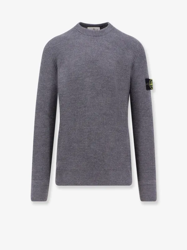 Stone Island Certified virgin wool sweater sold by Siebentaschen