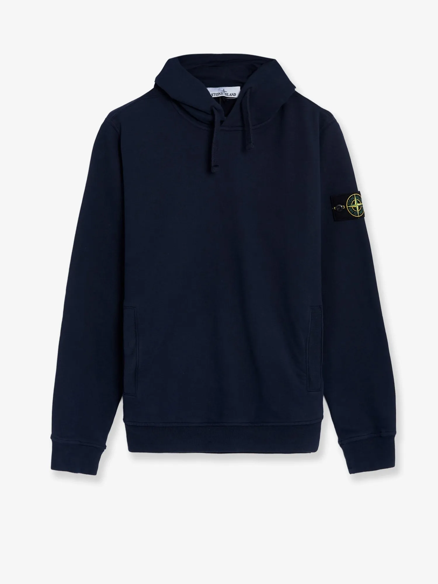 Stone Island Organic cotton hooded sweatshirt sold by Siebentaschen