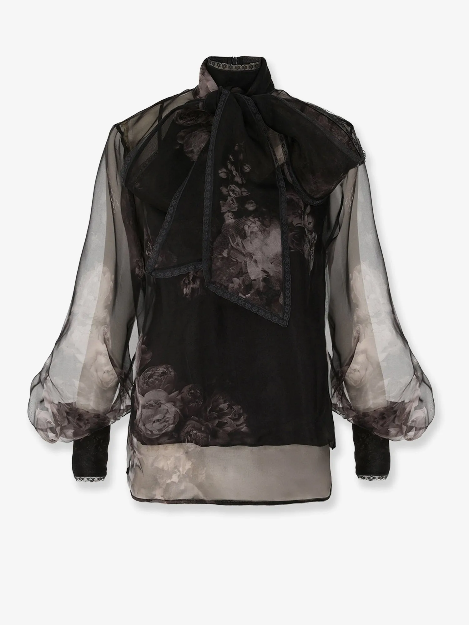 ZIMMERMANN Hypnotic Pussybow Blouse silk shirt sold by Siebentaschen