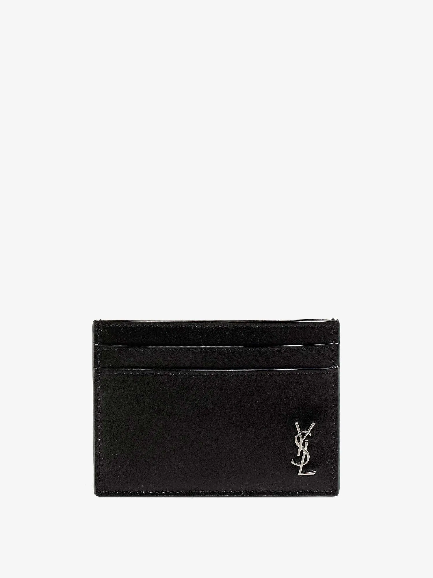 Saint Laurent Leather cardholder sold by Siebentaschen