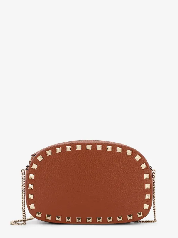 Valentino Garavani Rockstud leather shoulder bag sold by Siebentaschen