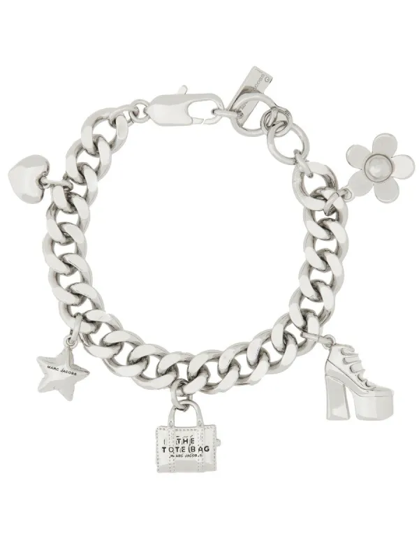 Marc Jacobs BRACCIALE A CATENA "THE MINI ICON CHARM" made by Marc Jacobs