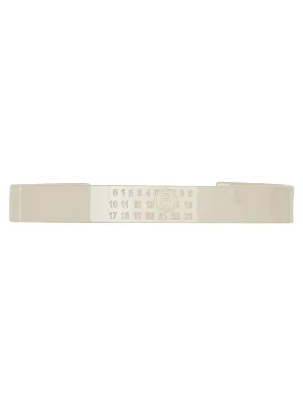 MM6 MAISON MARGIELA NUMERIC SIGNATURE RIGID BRACELET sold by Siebentaschen