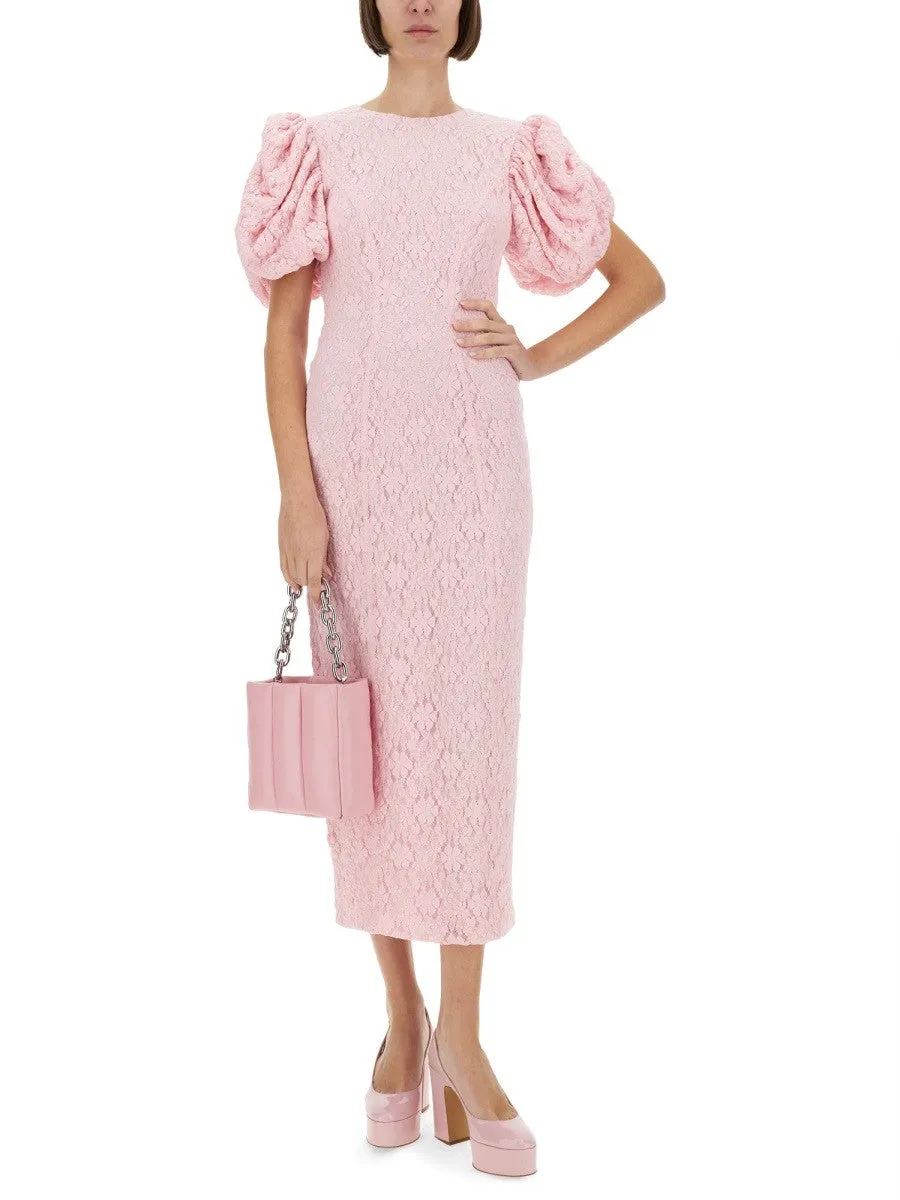 ROTATE BIRGER CHRISTENSEN LACE MIDI DRESS sold by Siebentaschen product image thumbnail 2