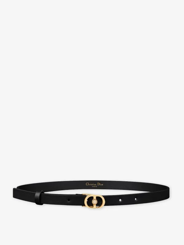 Dior Montaigne Jolie leather belt sold by Siebentaschen