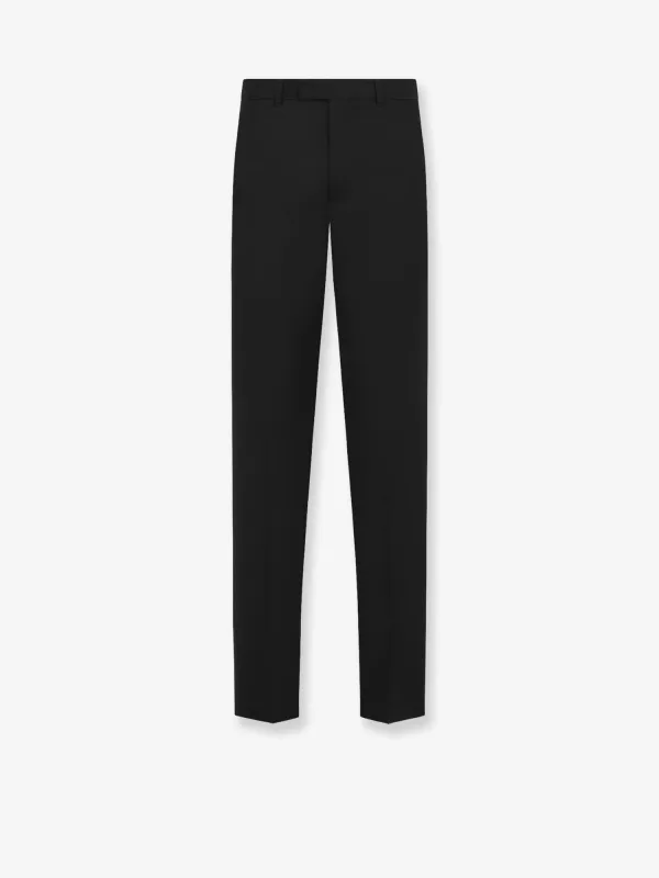 Dior Slim Fit virgin wool and mohair trousers sold by Siebentaschen
