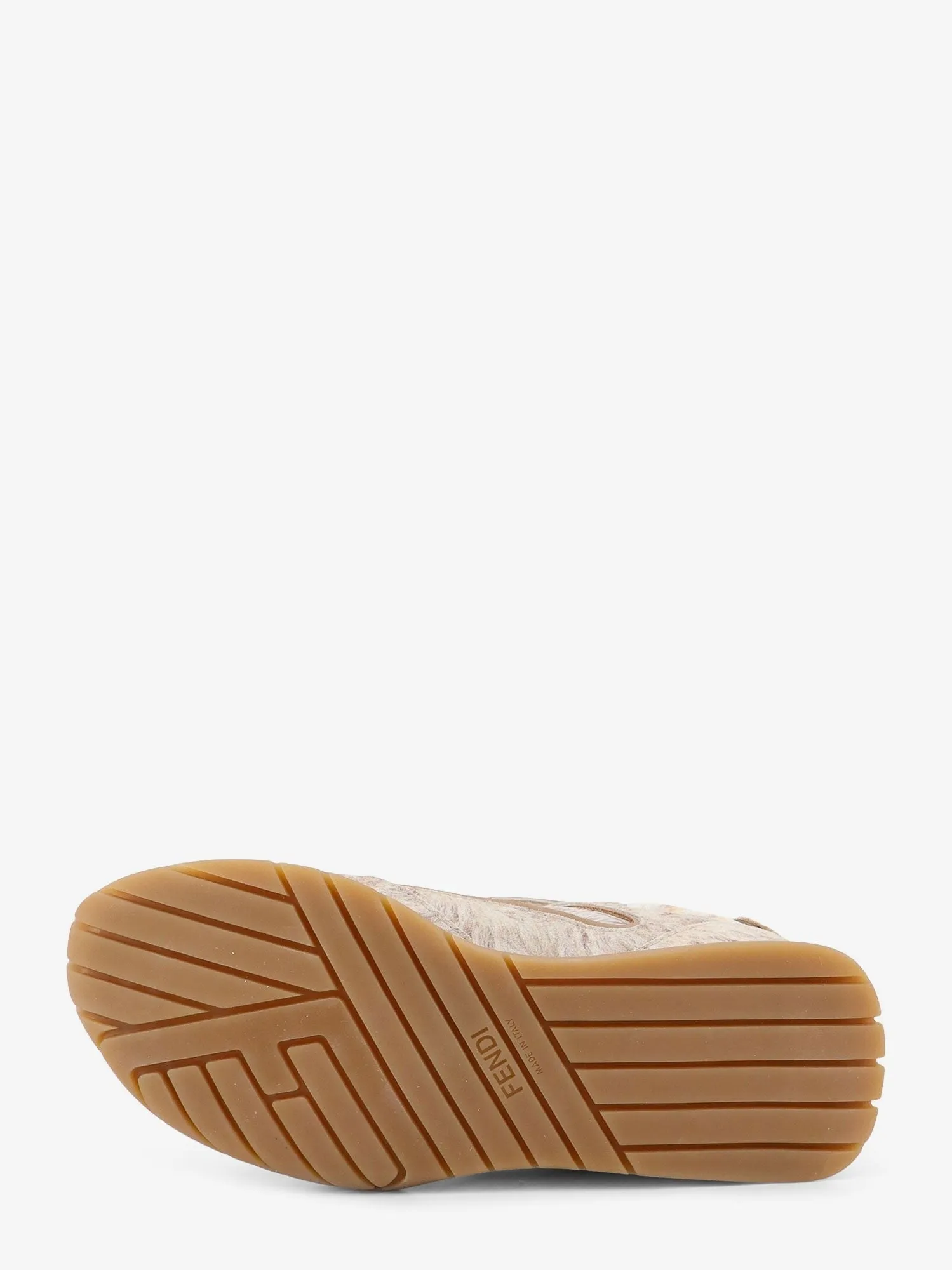 Fendi Wave Pulse leather and fabric sneakers sold by Siebentaschen product image thumbnail 4
