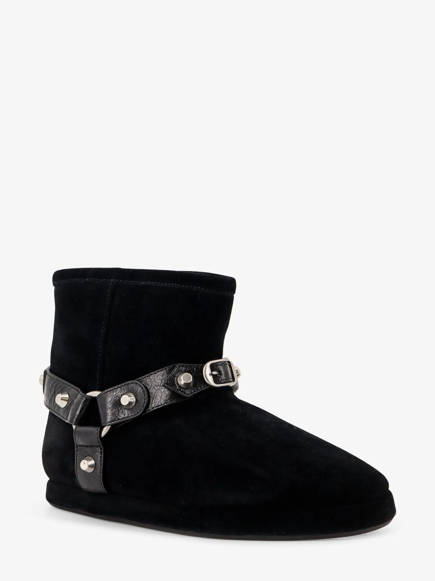 Balenciaga Leather and wool Alaska Soft Bootie boots sold by Siebentaschen product image thumbnail 2