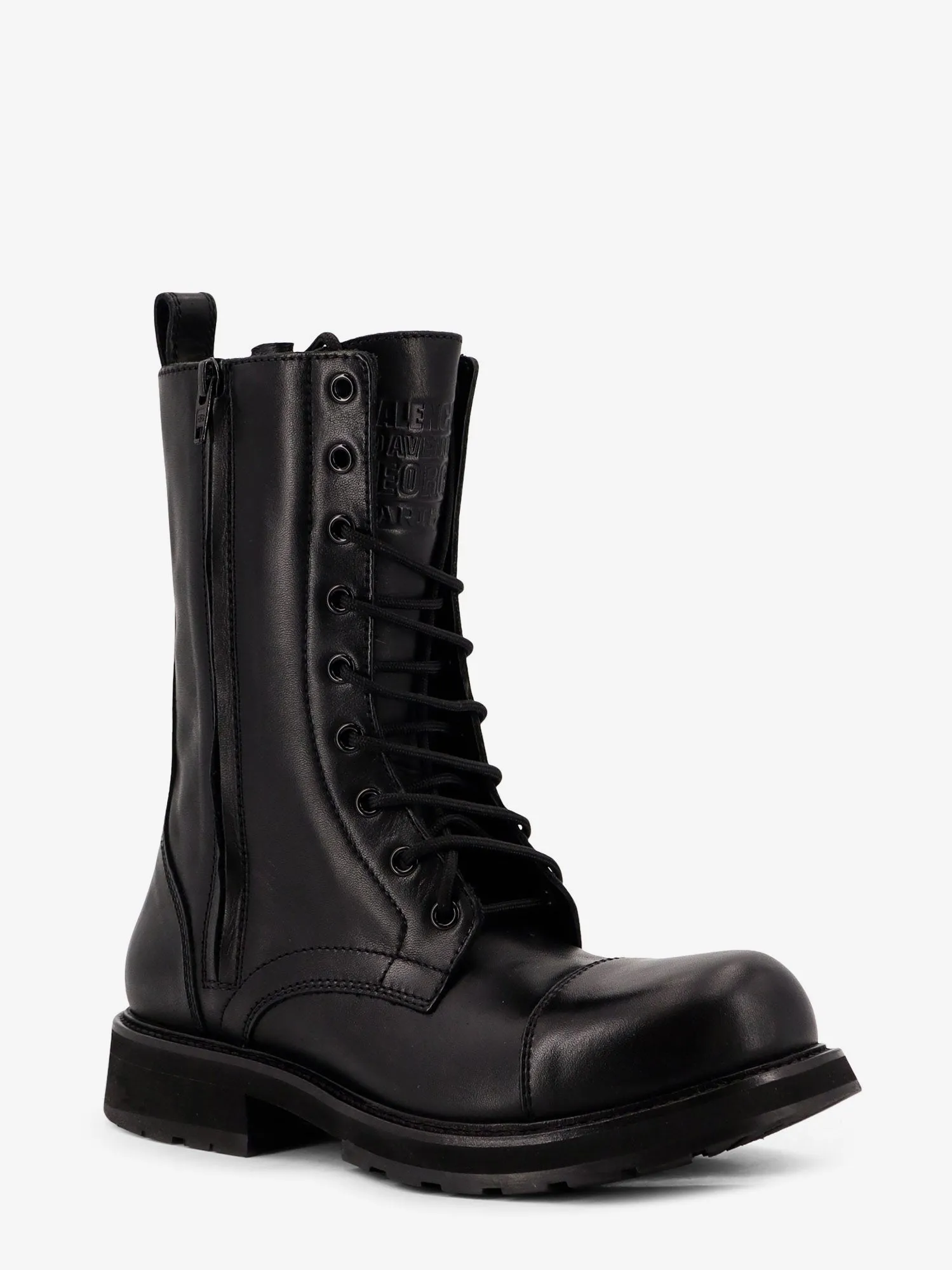 Balenciaga Leather Truck Laceup Boot sold by Siebentaschen product image thumbnail 2