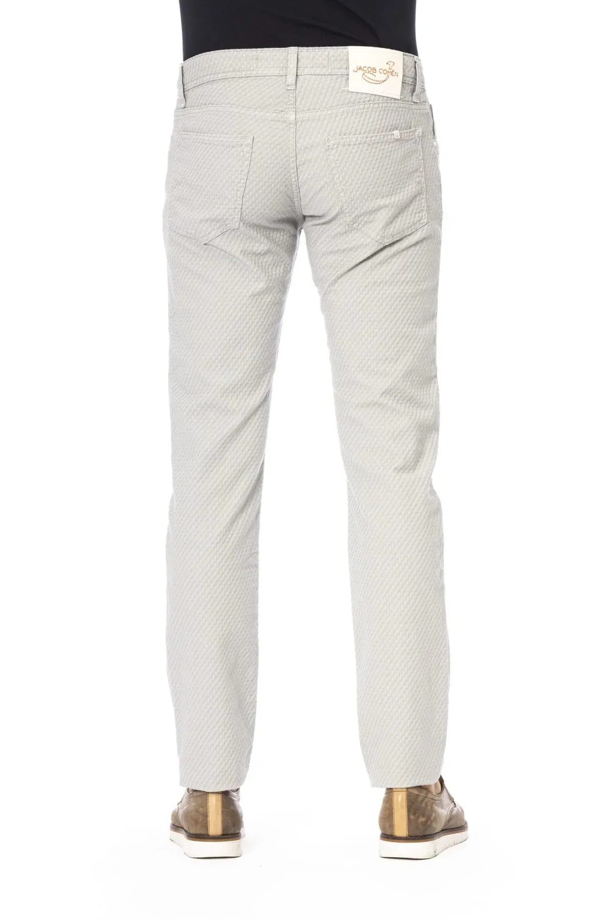 Jacob Cohen J622 Slim Comfort Grey Trousers and Jeans sold by Siebentaschen product image thumbnail 2