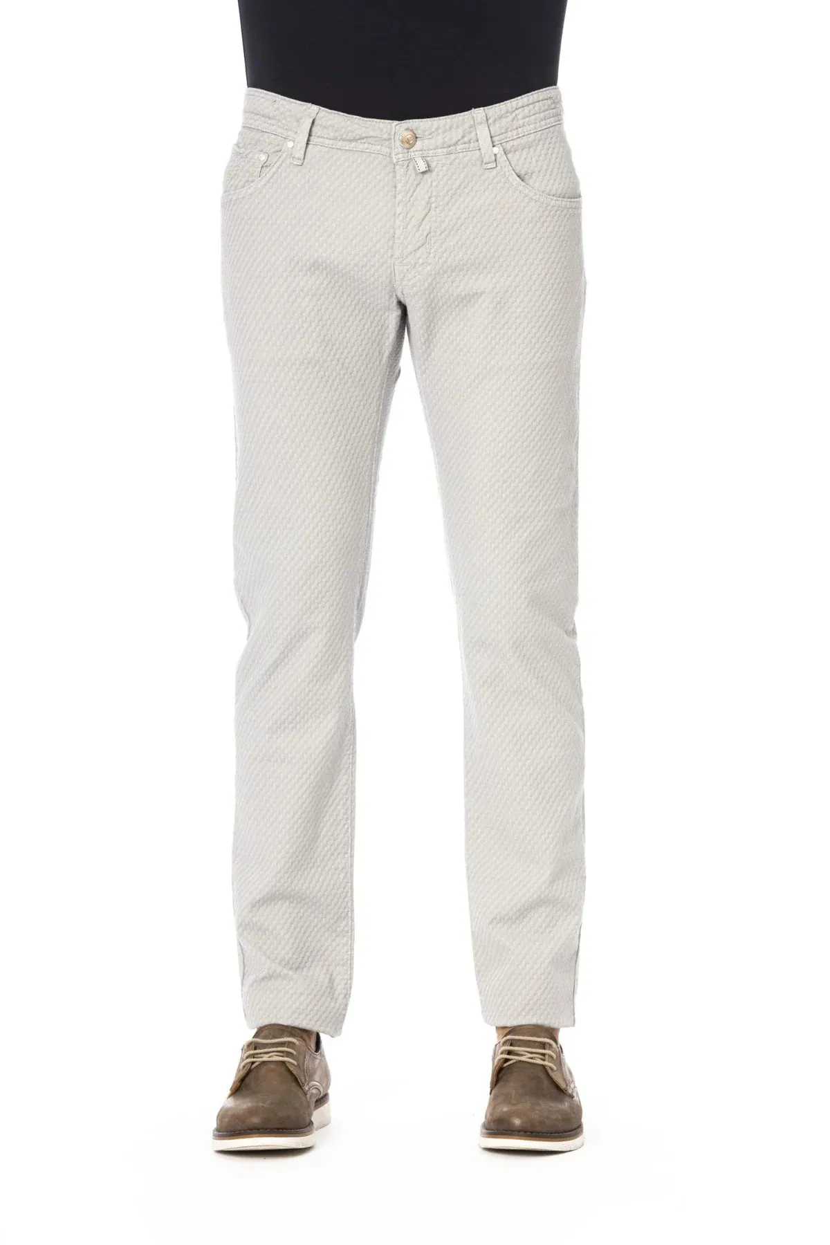 Jacob Cohen J622 Slim Comfort Grey Trousers and Jeans sold by Siebentaschen product image thumbnail 3