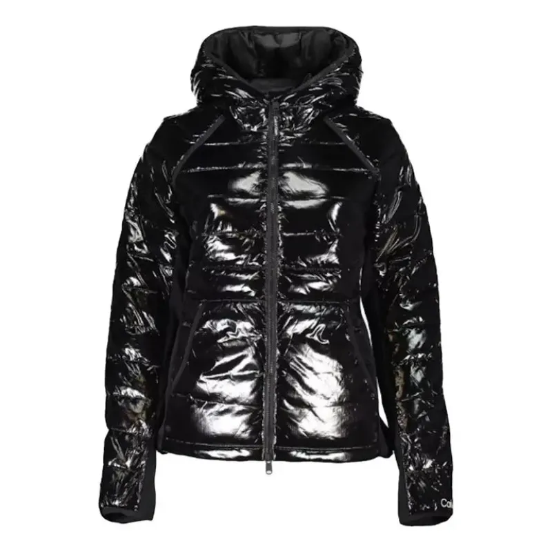 Calvin Klein Black Nylon Padded Jacket sold by Siebentaschen