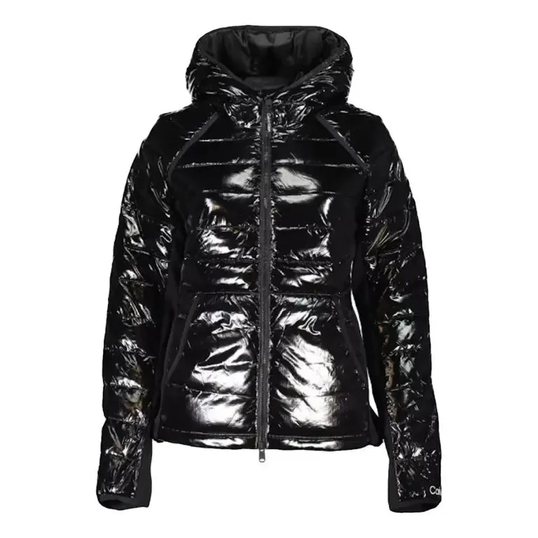 Calvin Klein Black Nylon Padded Jacket sold by Siebentaschen