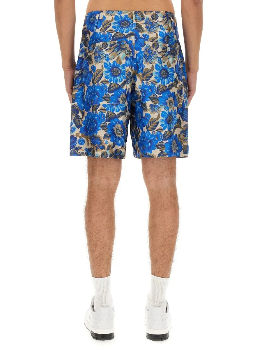 Moschino SHORT ALL OVER BLUE FLOWER sold by Siebentaschen product image thumbnail 4