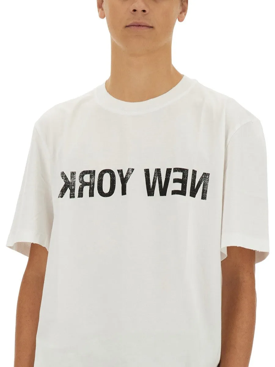 Helmut Lang T-SHIRT WITH LOGO sold by Siebentaschen product image thumbnail 4