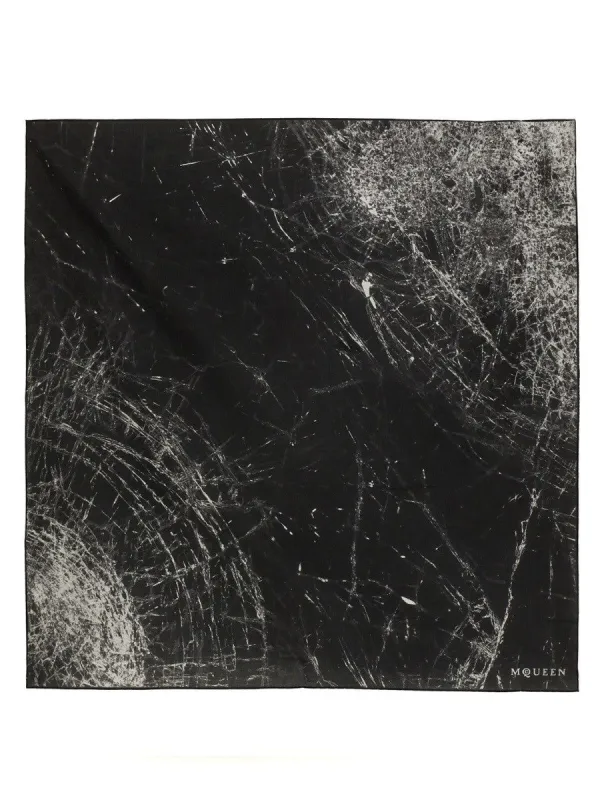 Alexander Mcqueen COTTON SCARF sold by Siebentaschen