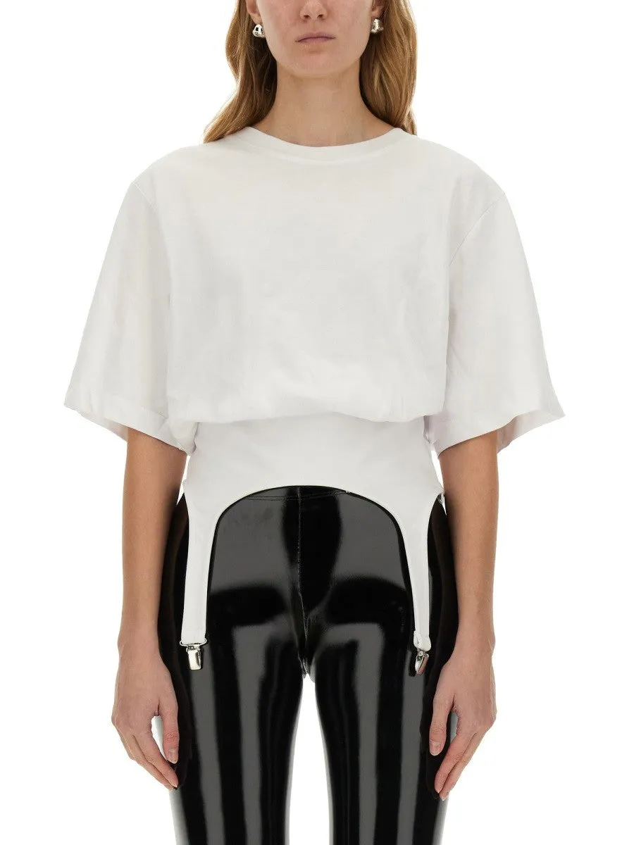 FIORUCCI T-SHIRT WITH SUSPENDERS sold by Siebentaschen