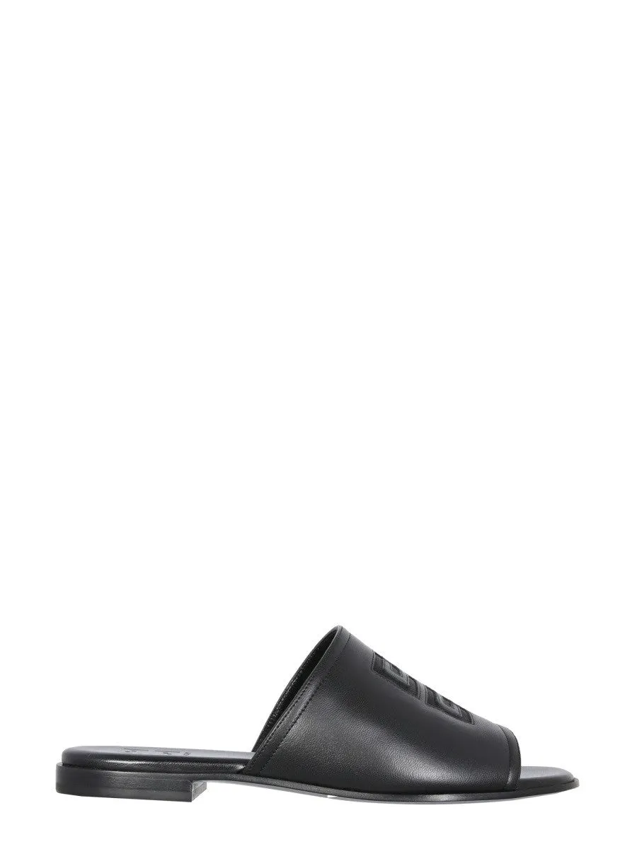 Givenchy LEATHER FLAT MULES sold by Siebentaschen