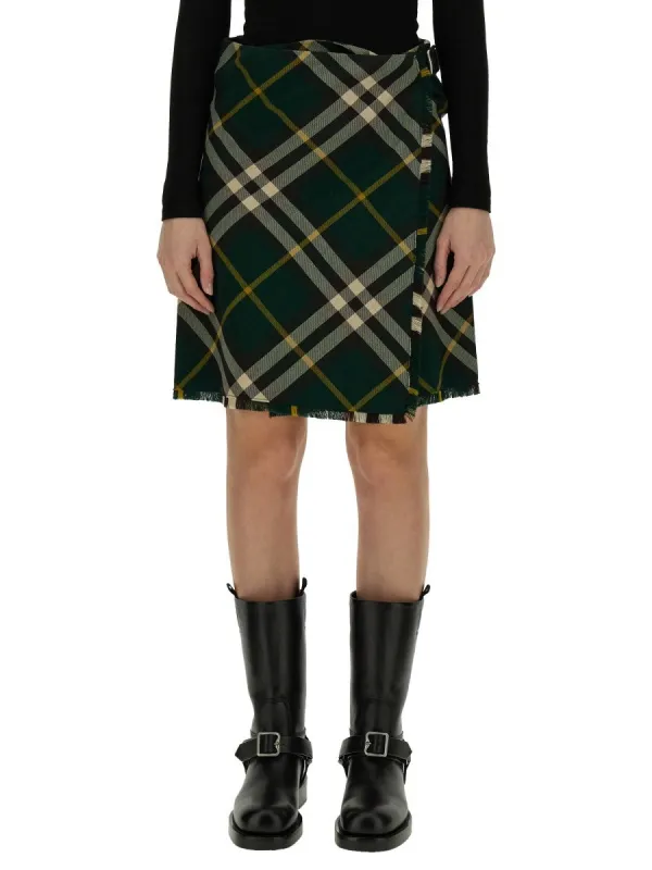 Burberry MINI SKIRT sold by Siebentaschen