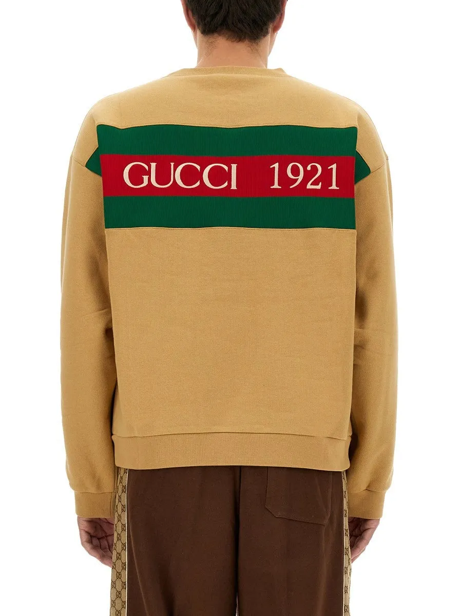 Gucci SWEATSHIRT WITH WEB RIBBON sold by Siebentaschen product image thumbnail 3