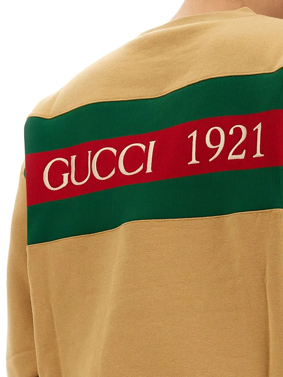 Gucci SWEATSHIRT WITH WEB RIBBON sold by Siebentaschen product image thumbnail 4