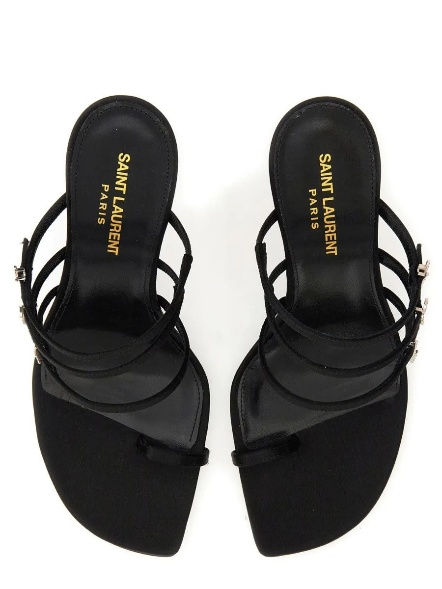 Saint Laurent LEATHER SANDAL sold by Siebentaschen product image thumbnail 5