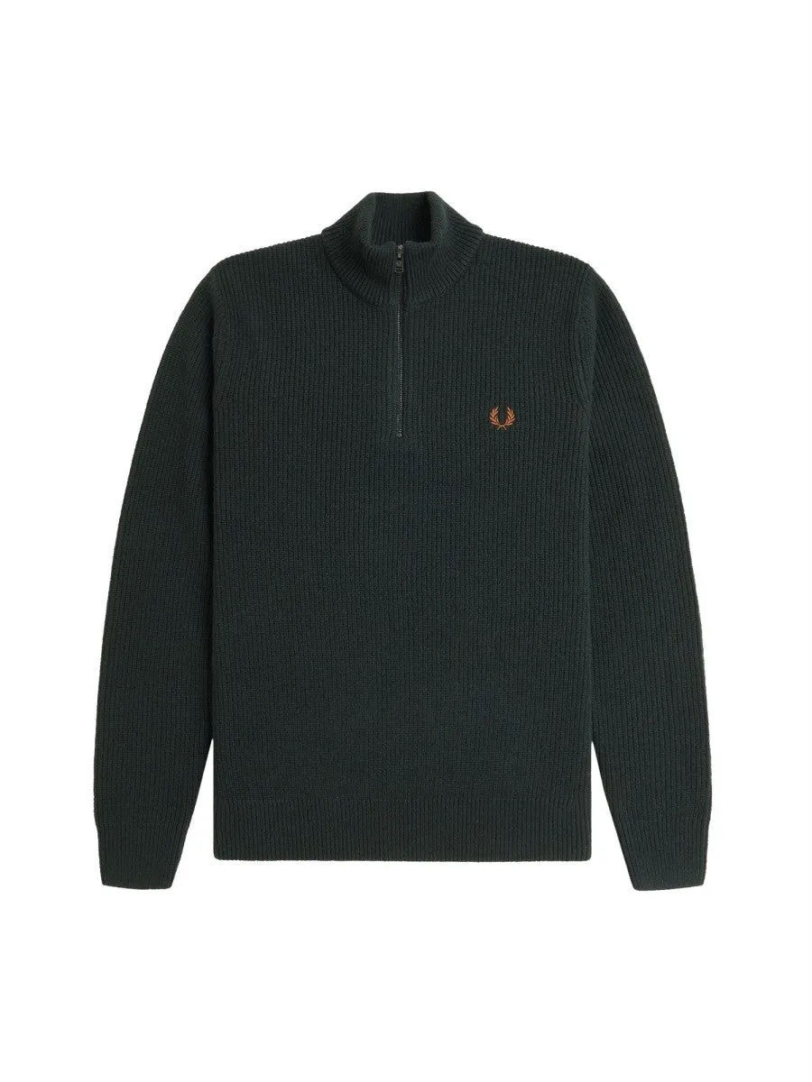 FRED PERRY SHIRT WITH ZIP. sold by Siebentaschen