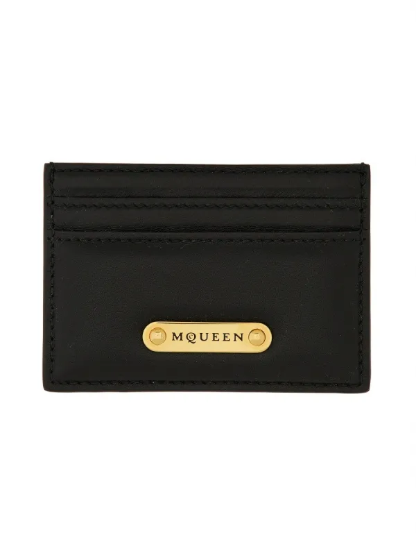 Alexander Mcqueen LEATHER CARD HOLDER sold by Siebentaschen