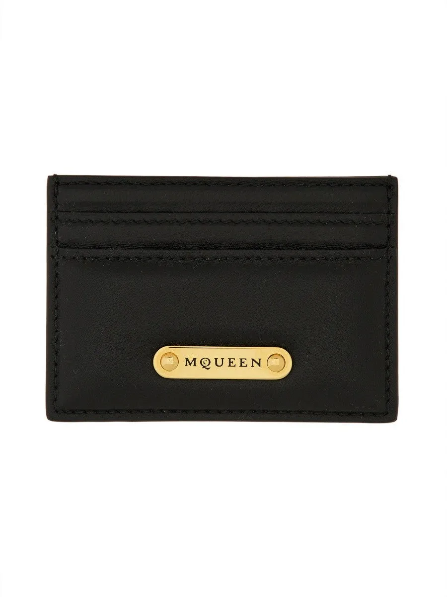 Alexander Mcqueen LEATHER CARD HOLDER sold by Siebentaschen
