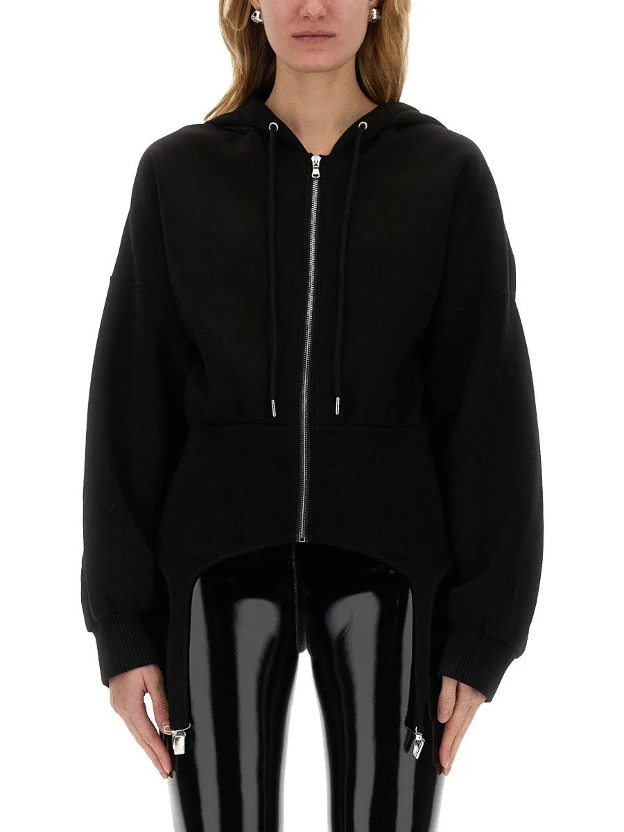 FIORUCCI SWEATSHIRT WITH SUSPENDERS sold by Siebentaschen